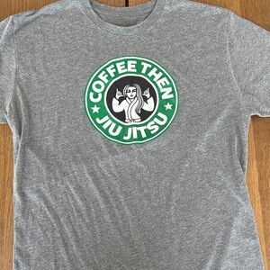 Gray Jiu Jitsu Graphic T-Shirt